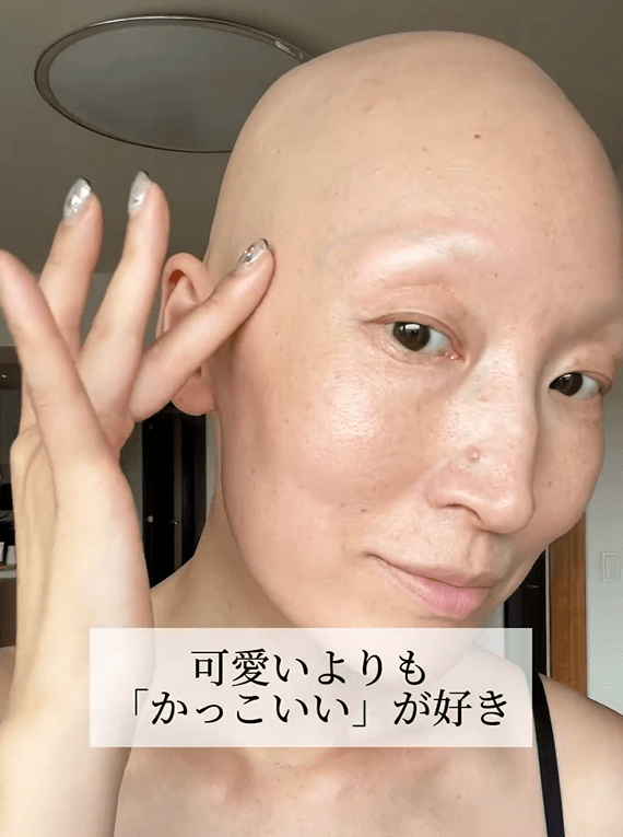 【実際の写真5枚】メイク後の様子（wiglife.hazukiさんより提供）