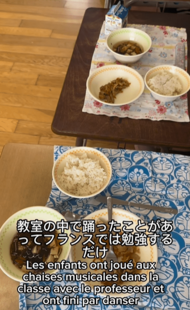 フランスでは食堂でご飯（@stephanie_francetripさんより提供）