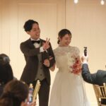 結婚式の様子（@nonmamagram_27さんより提供）