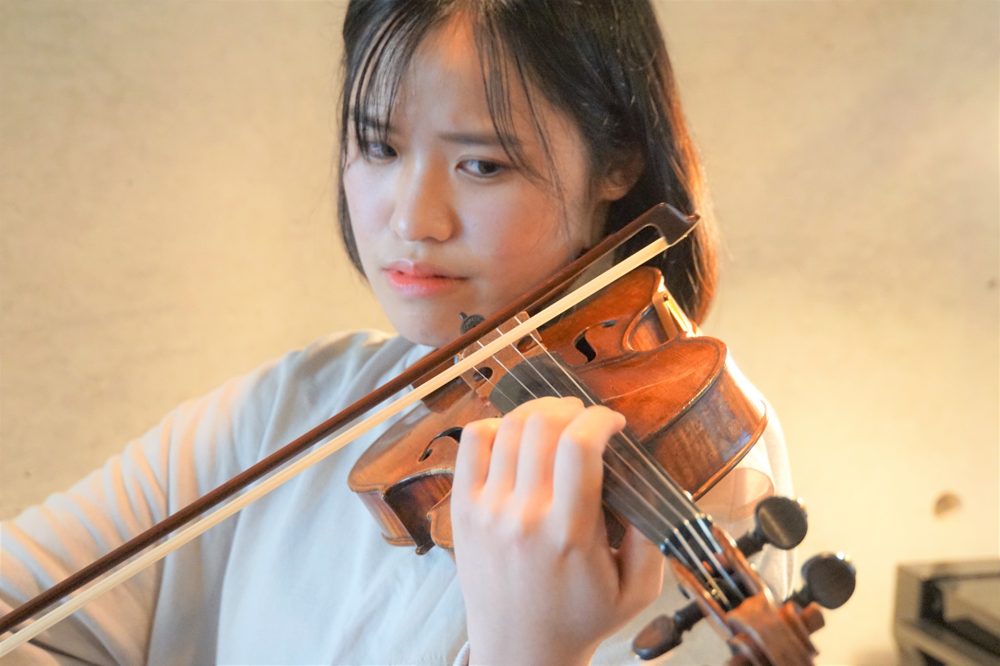 バイオリン日本一に輝いた岡山の小学生、今は高2に　名門・芸高で腕を磨く