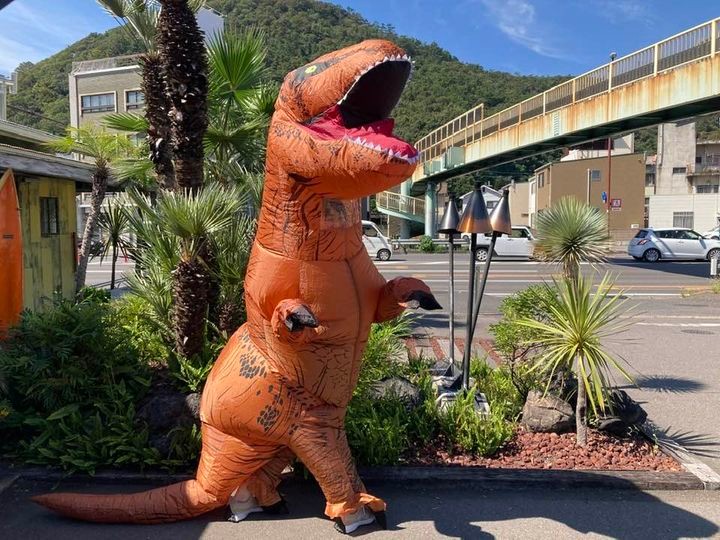 ティラノサウルス100体以上が香川の海岸を走る!?　「子どもを笑顔に」11月開催
